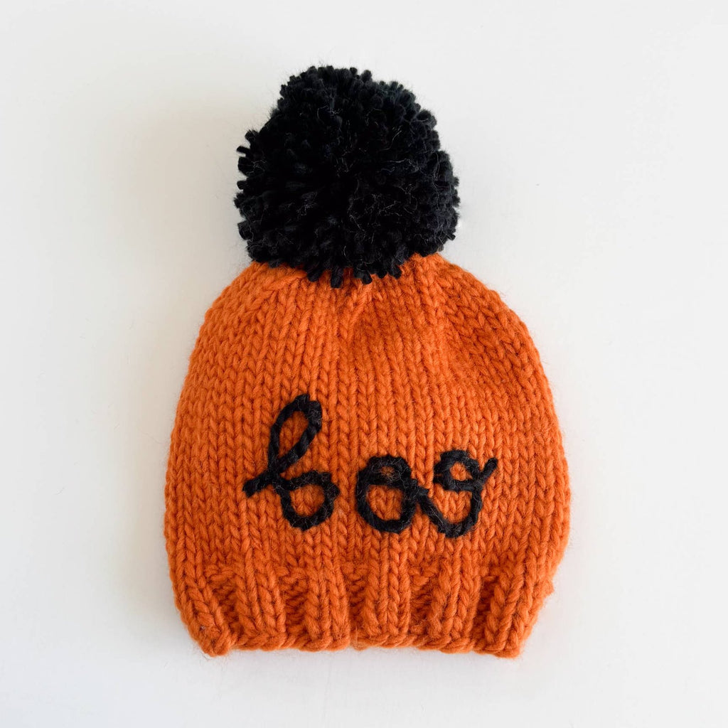 Boo Baby Hat Halloween Pumpkin Kid Fall