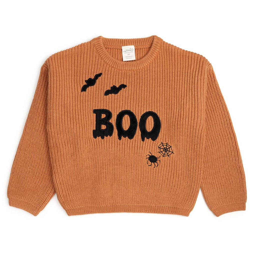 Boo Drip Halloween Knit Sweater