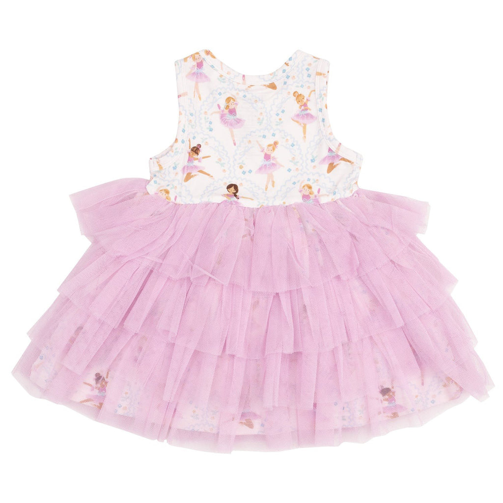 Bows And Ballet Twirly Tank Tutu Dress