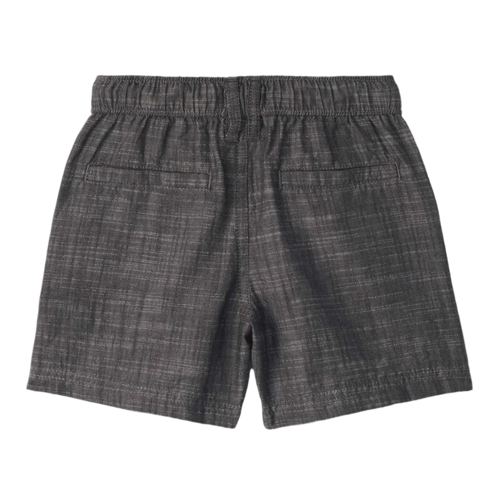 Boys Dark Grey Woven Shorts