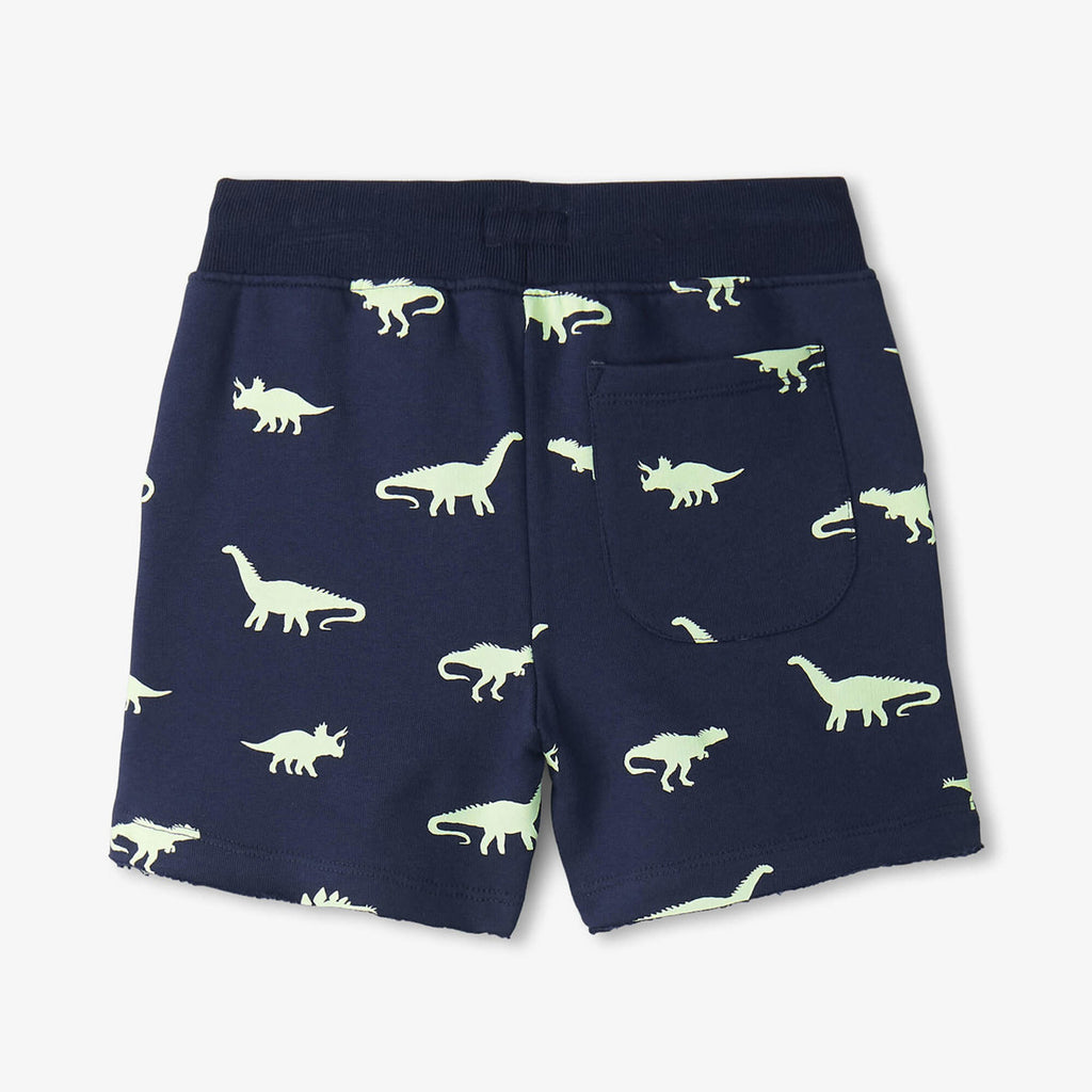 Boys Dino Glow Pull-On Shorts