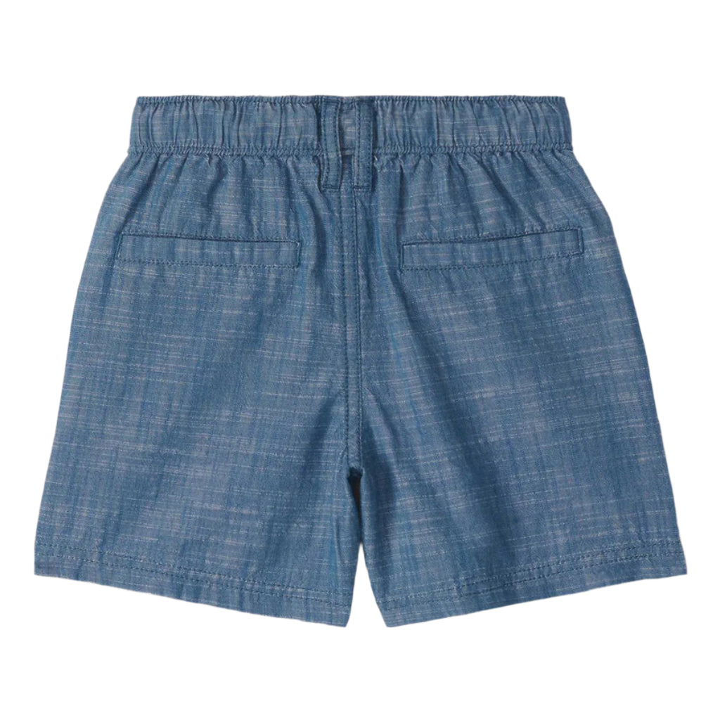 Boys Indigo Woven Shorts