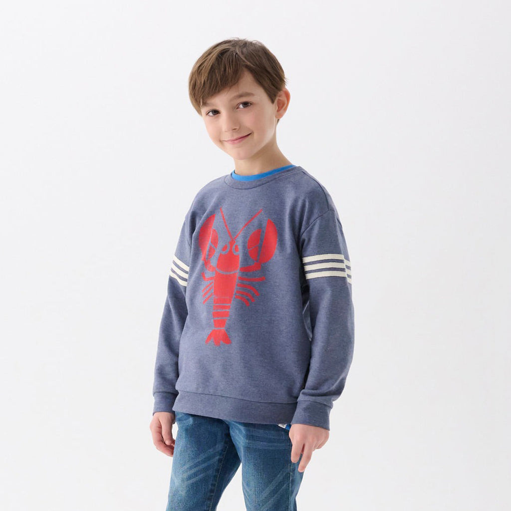 Boys Lobster Pullover Sweatshirt