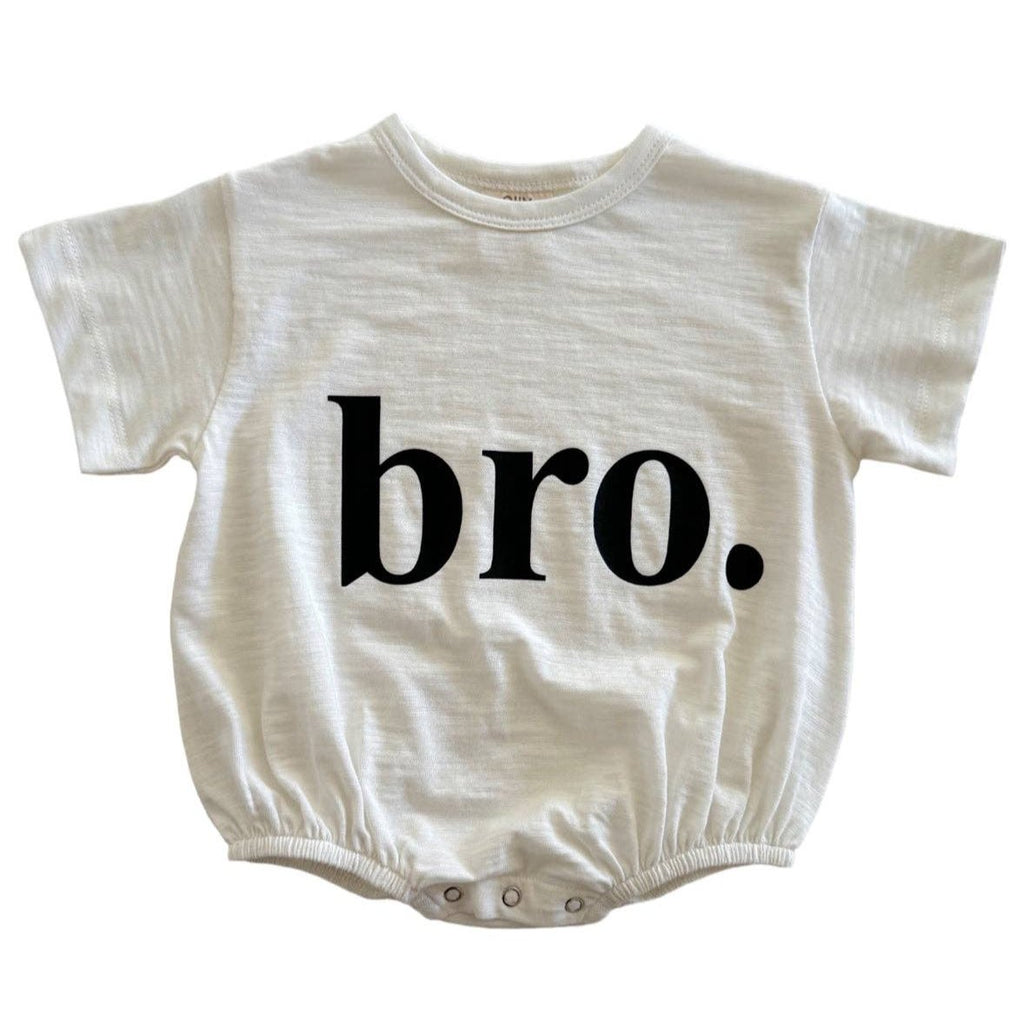 BRO Black / Organic Graphic T-Shirt Bubble