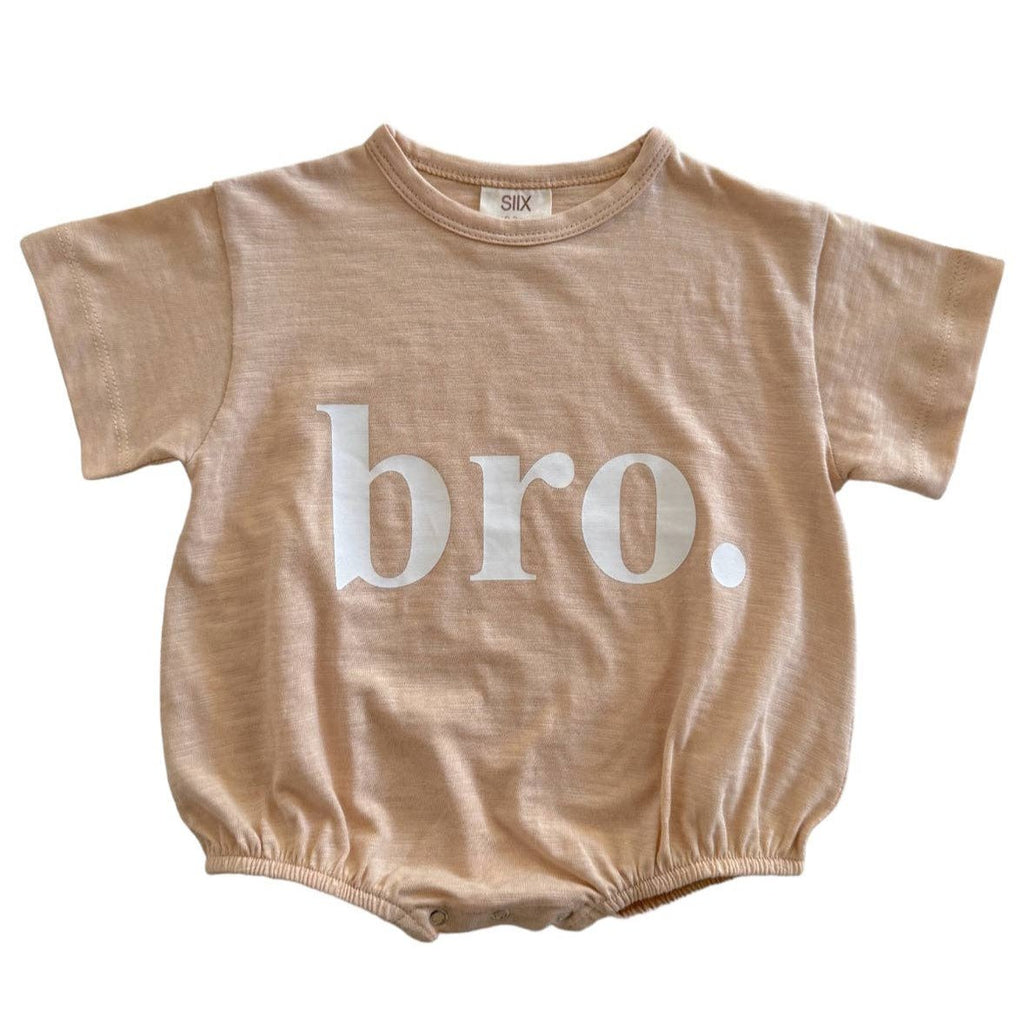 BRO Tan / Organic Graphic T-Shirt Bubble