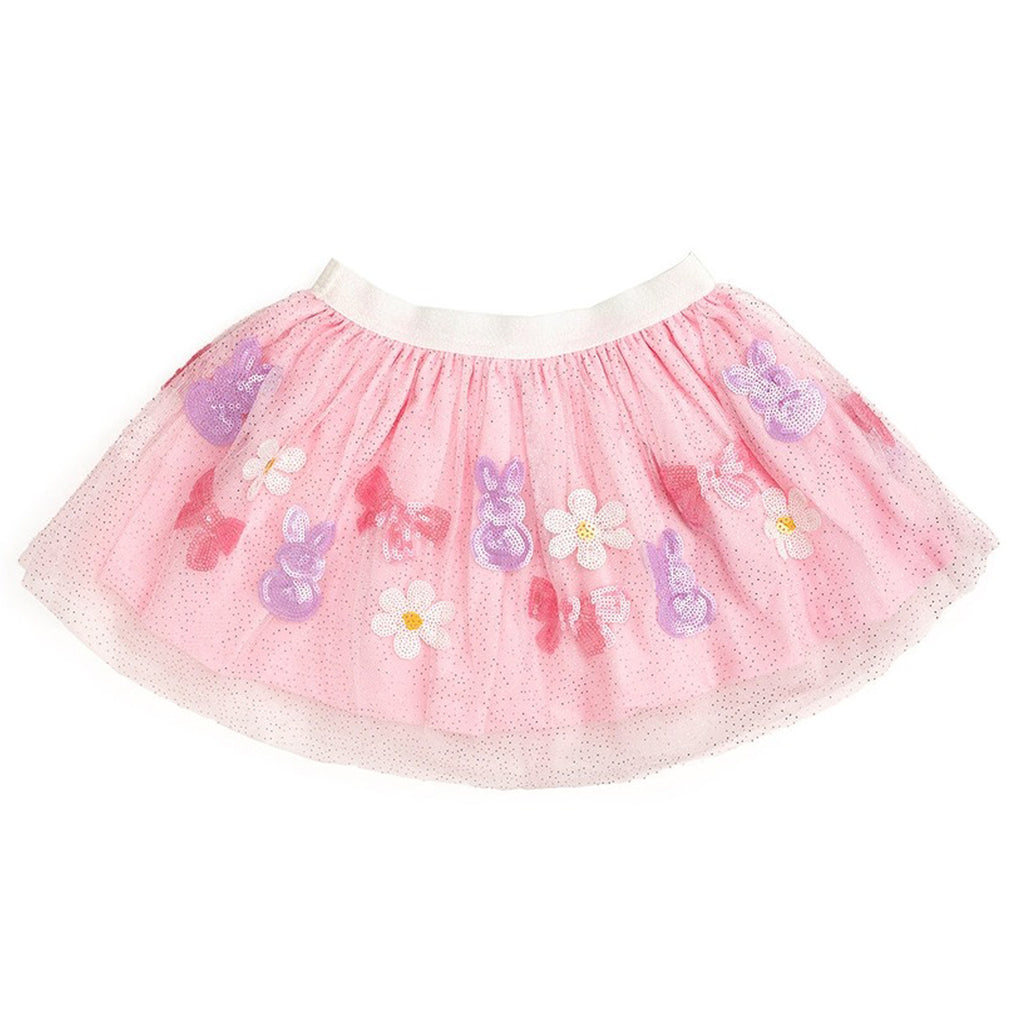 Bunny Bow Sequin Easter Tutu - Girls Clothes