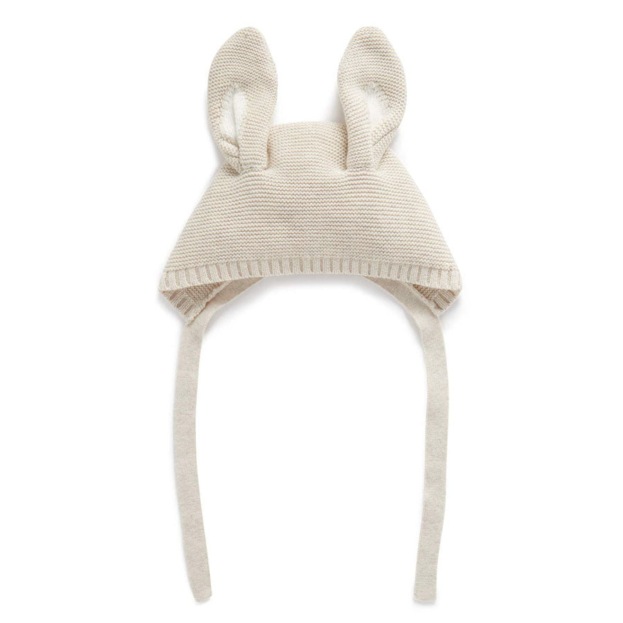 Bunny Beanie-HATS & SCARVES-Purebaby-Joannas Cuties