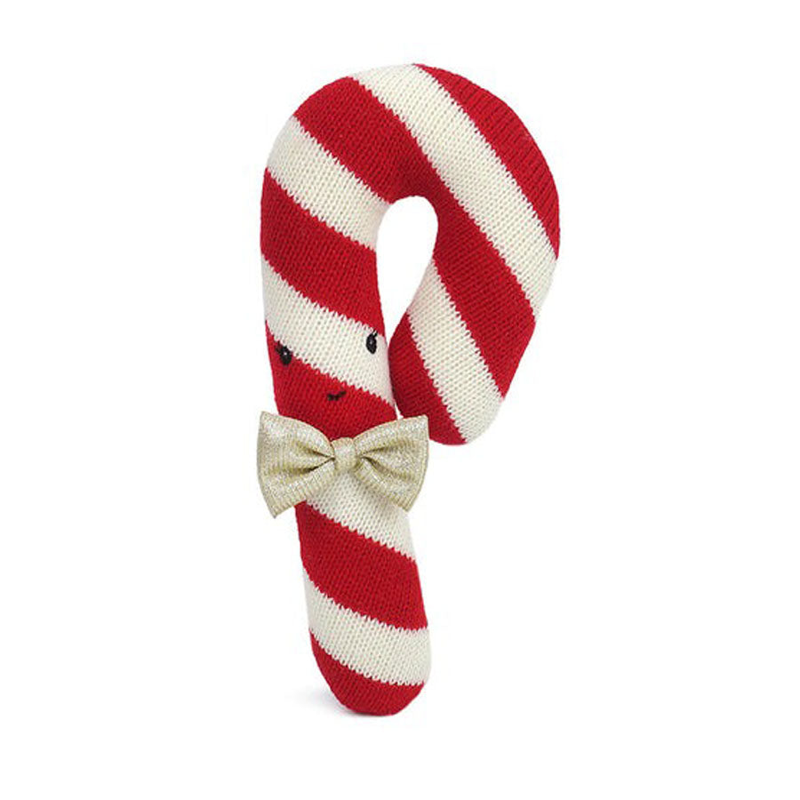 Candy Cane Knit Toy Red-SOFT TOYS-Mon Ami-Joannas Cuties
