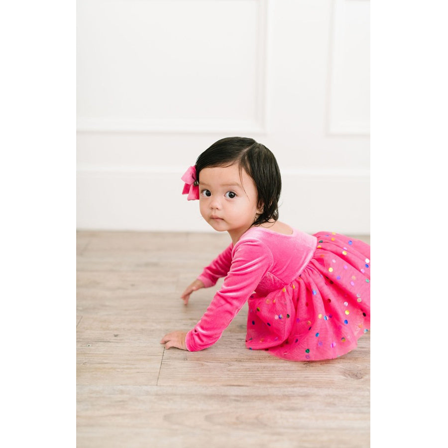 Carly Romper in Confetti Pop - Baby Bubble-DRESSES & SKIRTS-Ollie Jay-Joannas Cuties