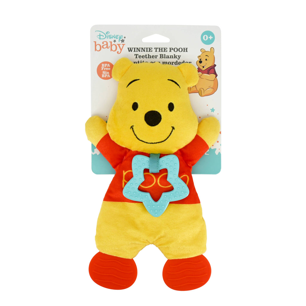 Disney Winnie the Pooh Sensory Blanky with Crinkle