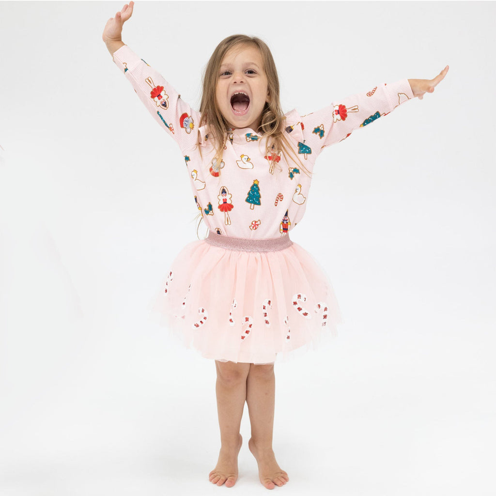 Christmas Candy Canes Tutu Skirt