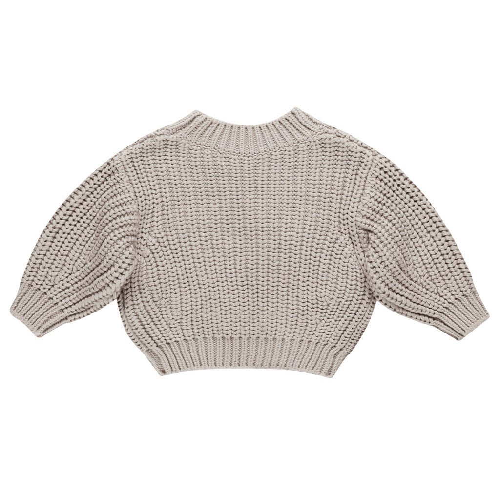 Chunky Knit Sweater - Fog