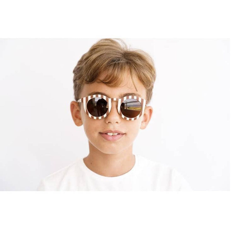 Classic Sunglasses - Stripes Atlas + Tierra-SUNGLASSES-Grech & CO.-Joannas Cuties
