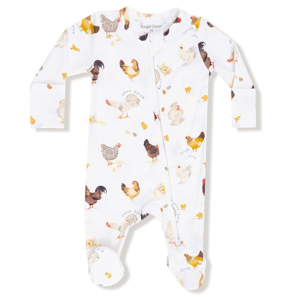 Collector Chickens - Unisex 2 Way Zipper Footie