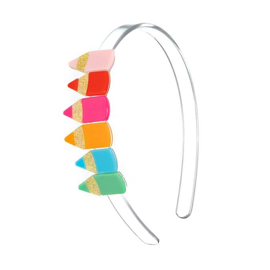 Color Pencils Headband-HEADBANDS-Lilies & Roses-Joannas Cuties