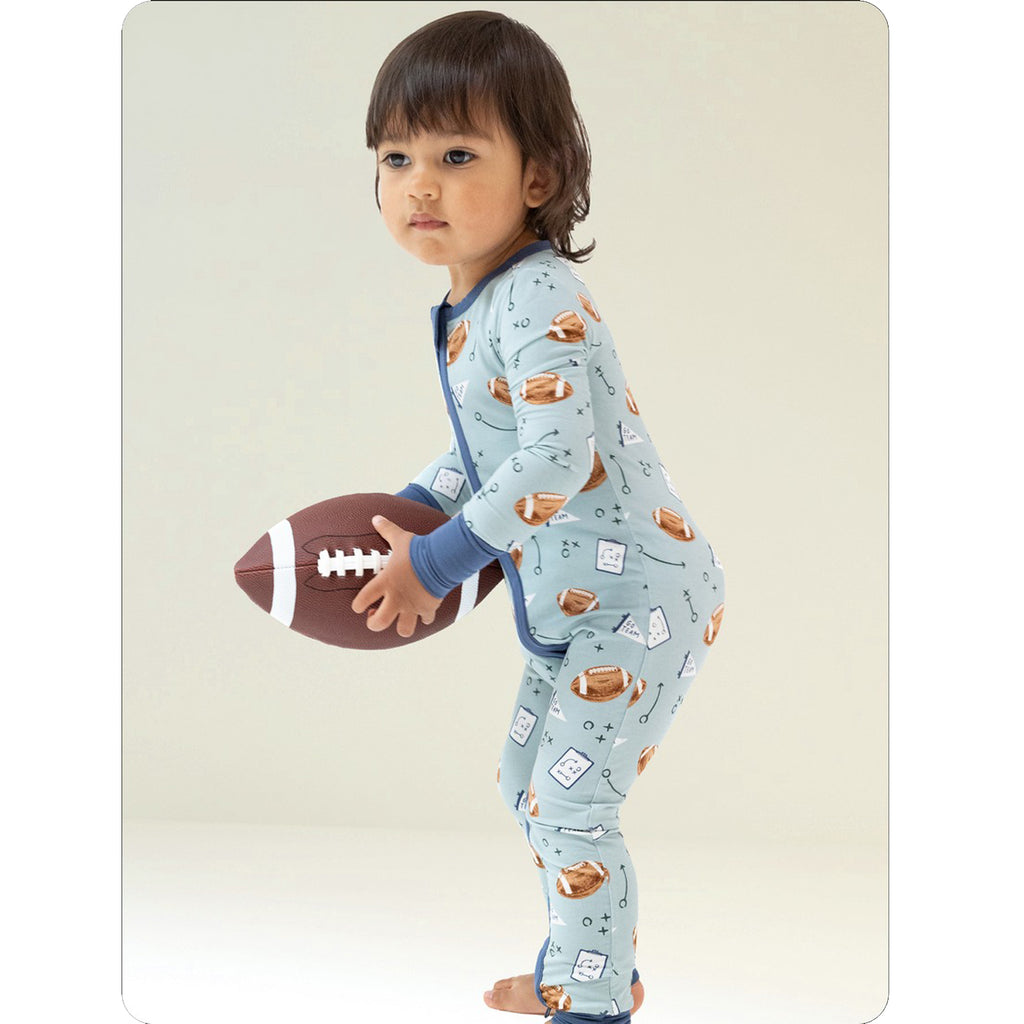 Convertible Romper Touchdown Time - Grey Mist