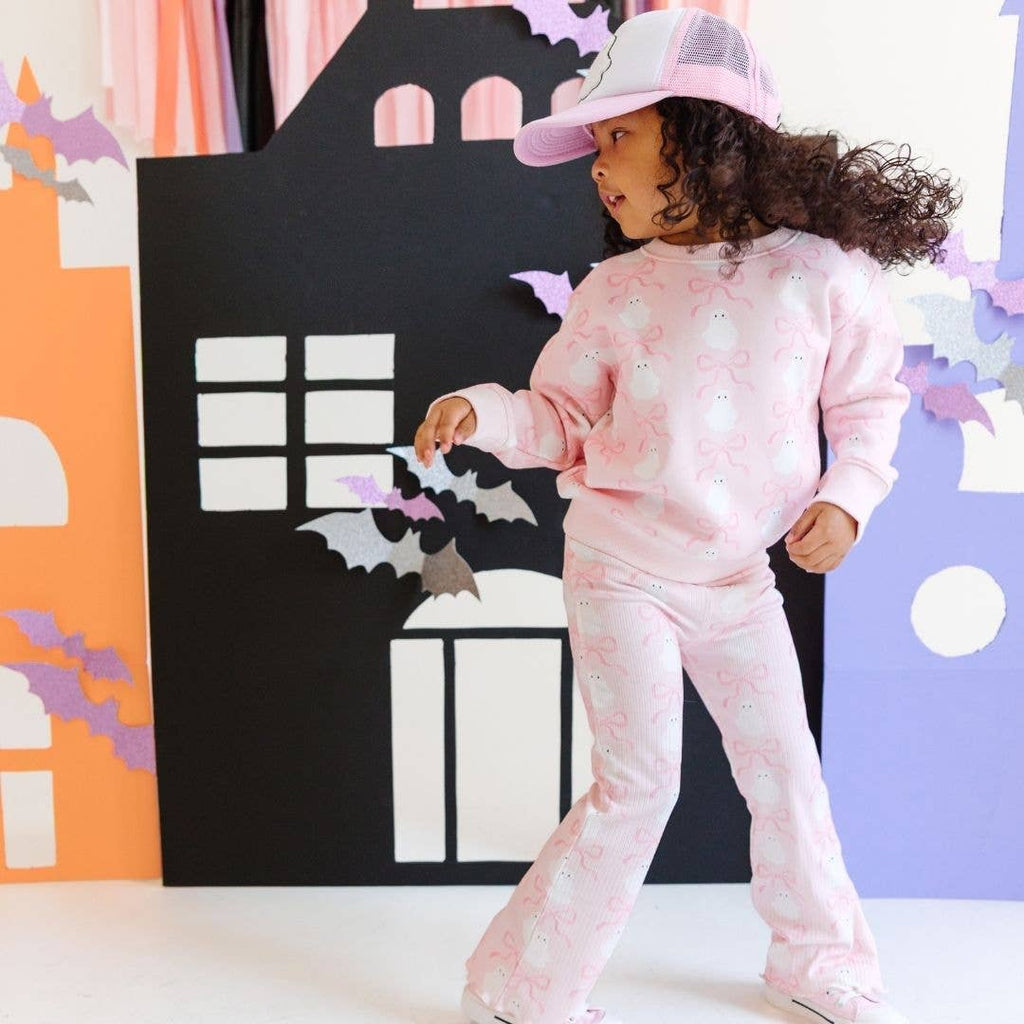 Coquette Ghost Halloween Sweatshirt