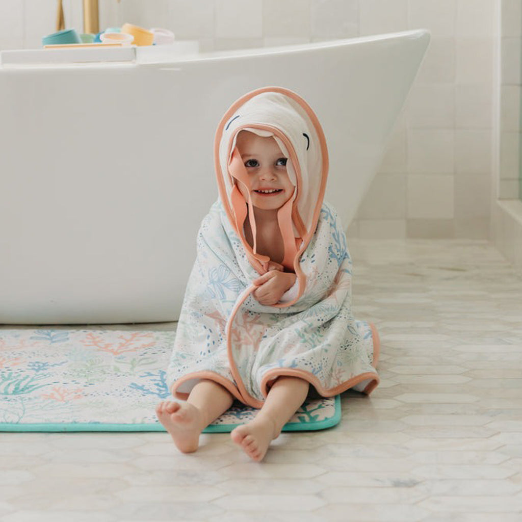 Cora Character Hooded Towel-TOWELS-Copper Pearl-Joannas Cuties