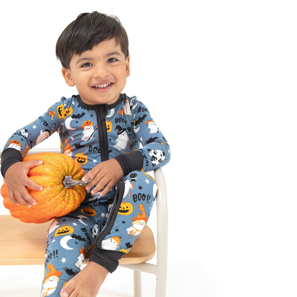 Costumed Ghosts - Glow In The Dark  Convertible Romper