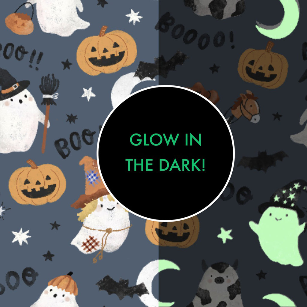 Costumed Ghosts - Glow In The Dark  Convertible Romper