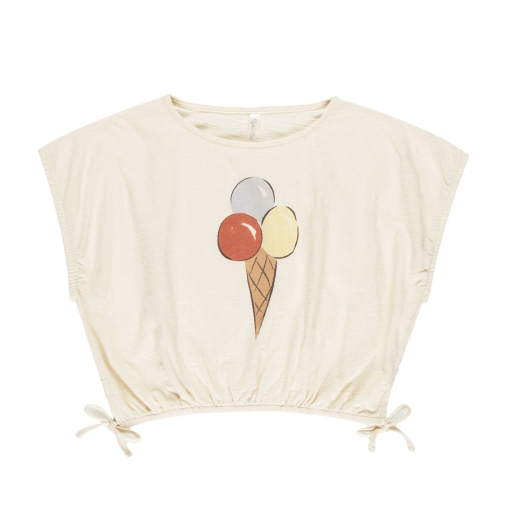 Cropped Cinched Tee - Gelato