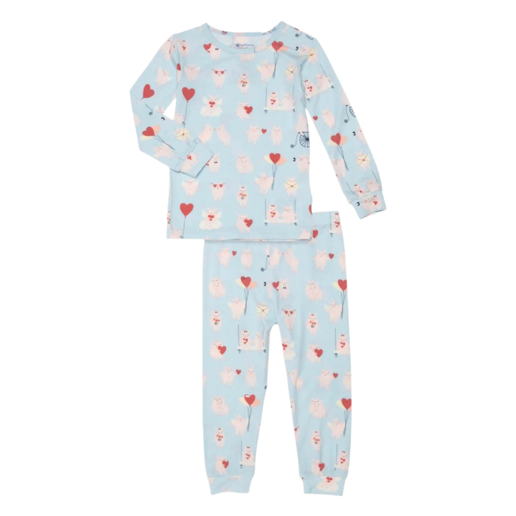 Cupig Modal Magnetic No Drama Pajama Long Sleeve Set