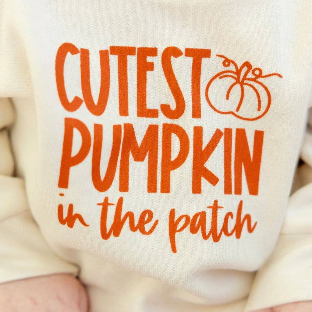 Cutest Pumpkin In The Patch Long Sleeve Romper - Fall Baby