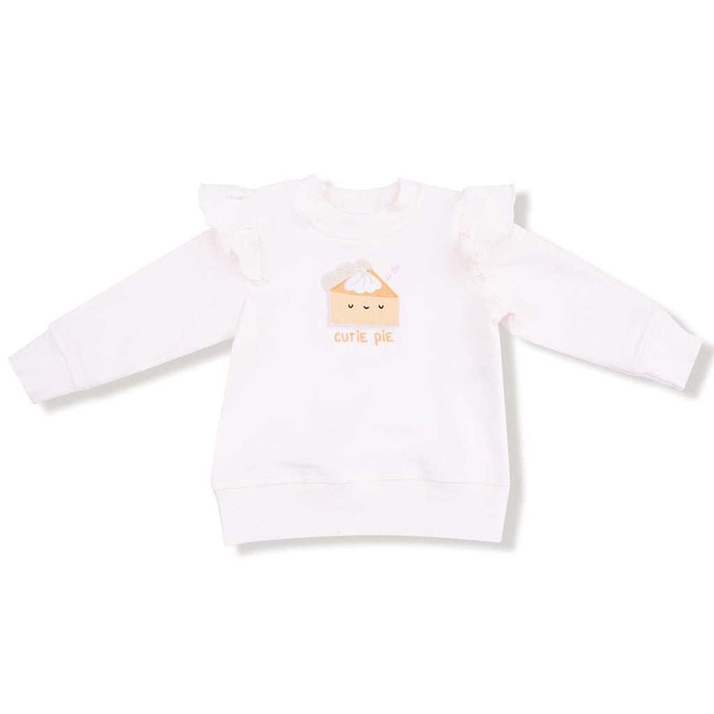 Cutie Pie - Ruffle Sweatshirt