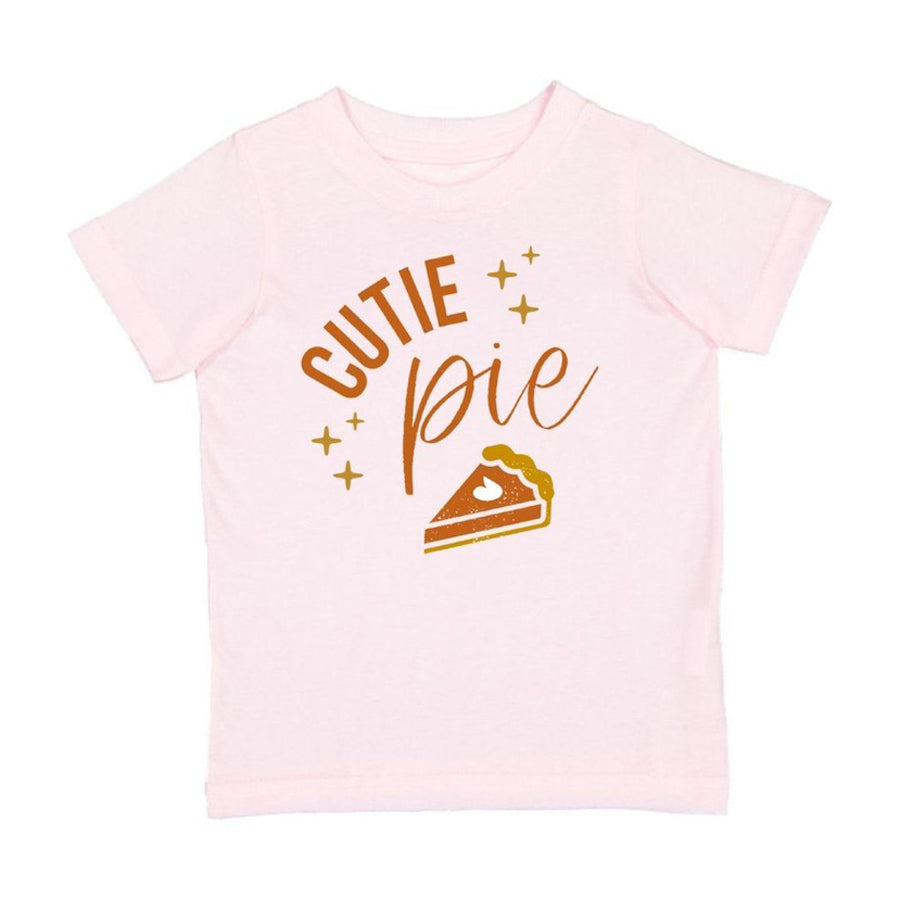 Cutie Pie Thanksgiving Short Sleeve T-Shirt-TOPS-Sweet Wink-Joannas Cuties