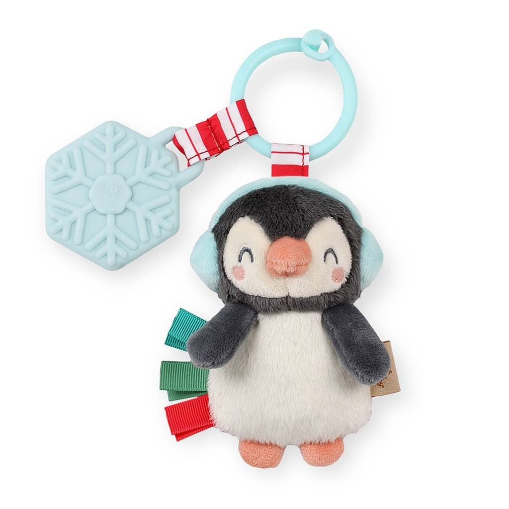 Holiday Penguin - Plush + Teether