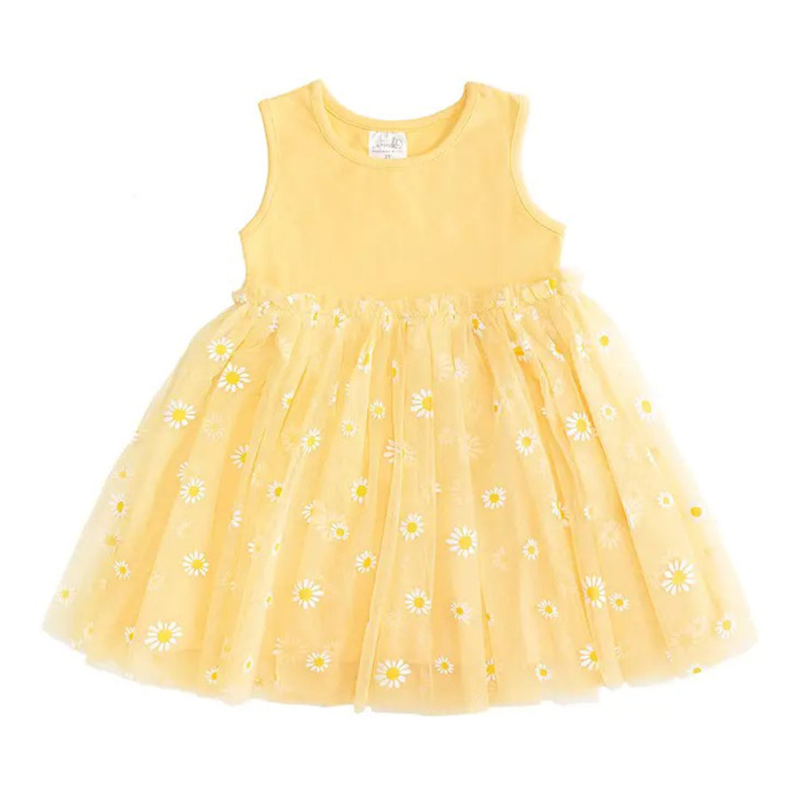 Daisy Dress - Tutu Dress - Kids Spring Dress-DRESSES & SKIRTS-Sweet Wink-Joannas Cuties