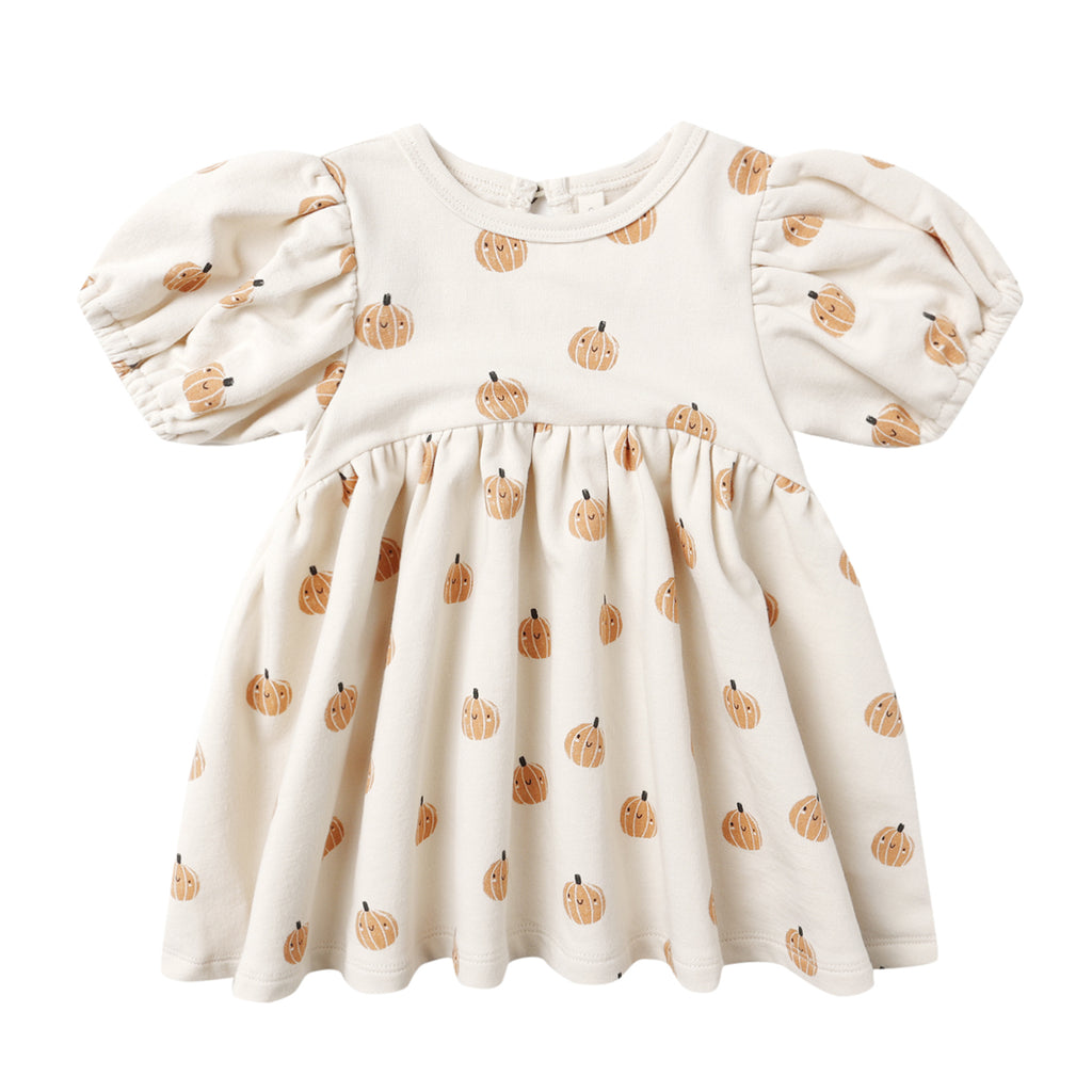 Darla Dress - Smiley Pumpkins