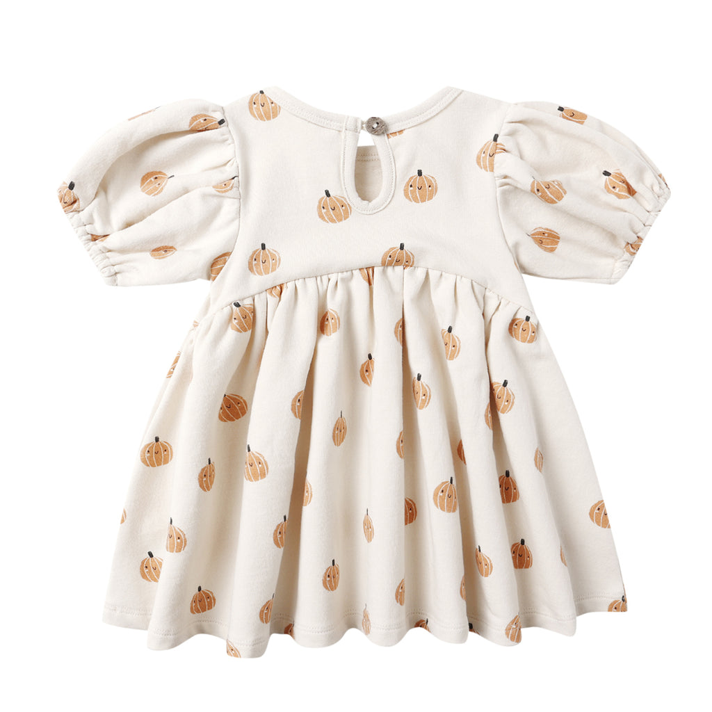 Darla Dress - Smiley Pumpkins
