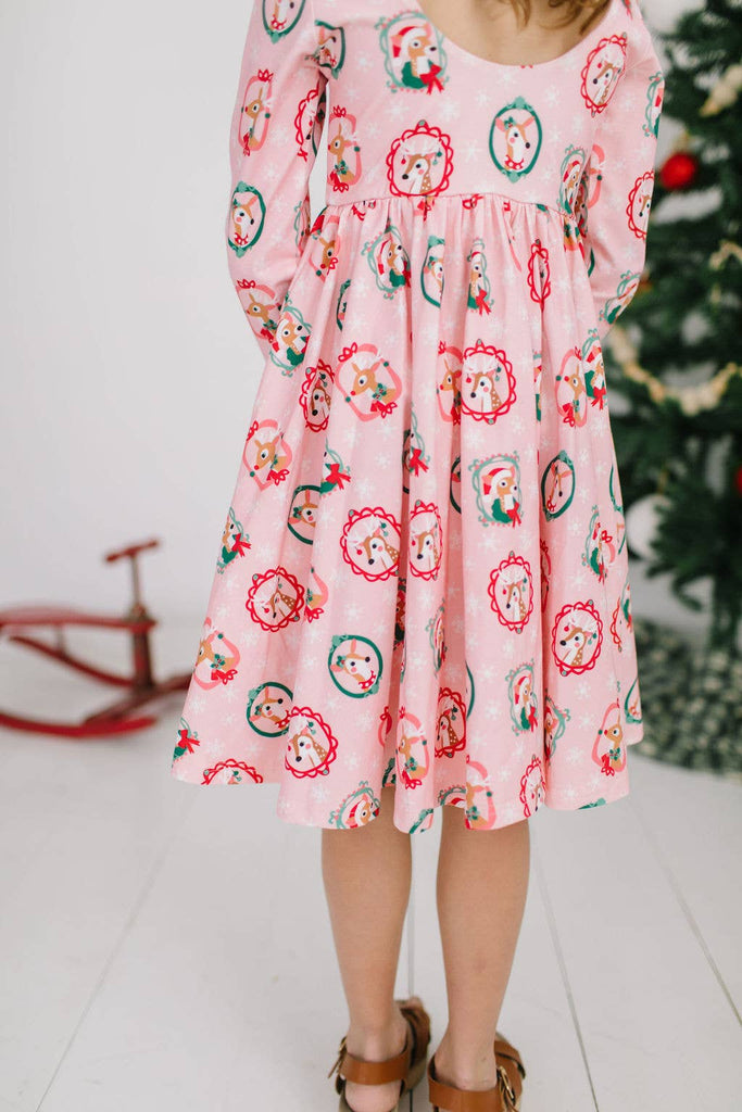Gwendolyn Dress in Reindeer