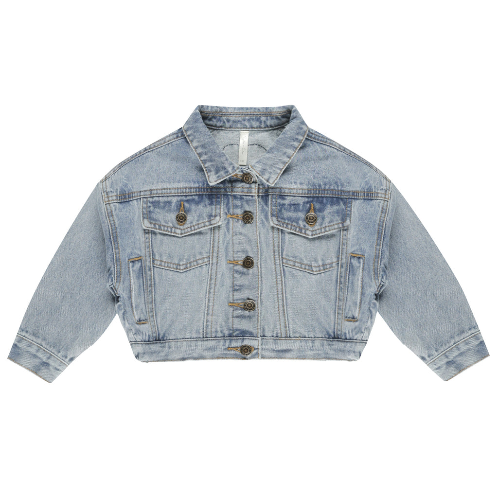 Denim Jacket - Light Washed Denim