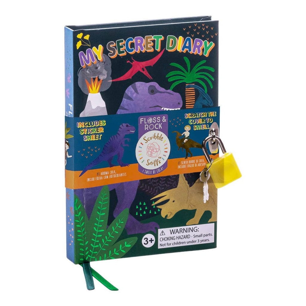 Dino My Scented Secret Diary-Floss and Rock-Joannas Cuties