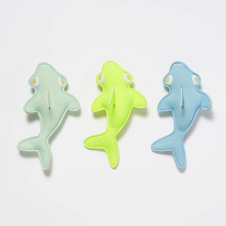Dive Buddies - Shark Tribe Blue Neon Citrus-PLAY-Sunnylife-Joannas Cuties