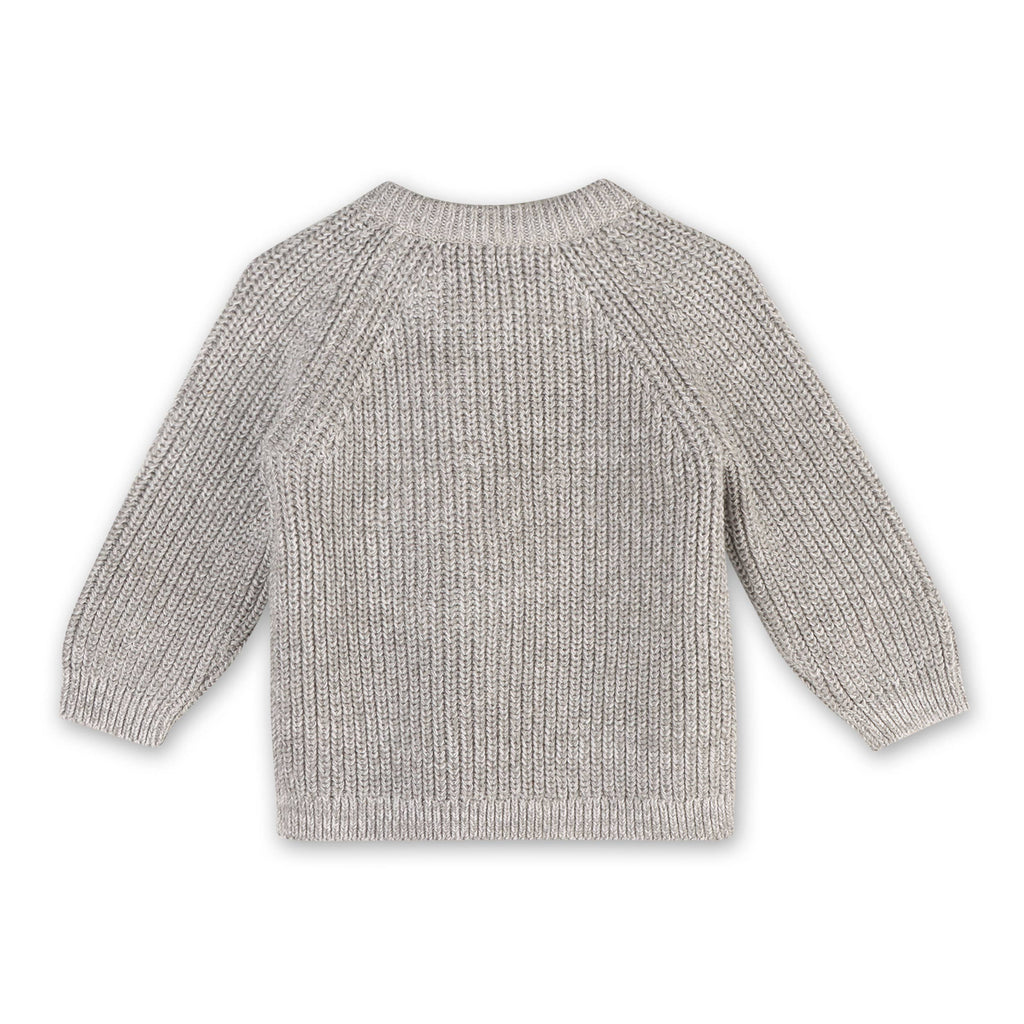 Dream Big Embroidered Chunky Knit Baby Sweater