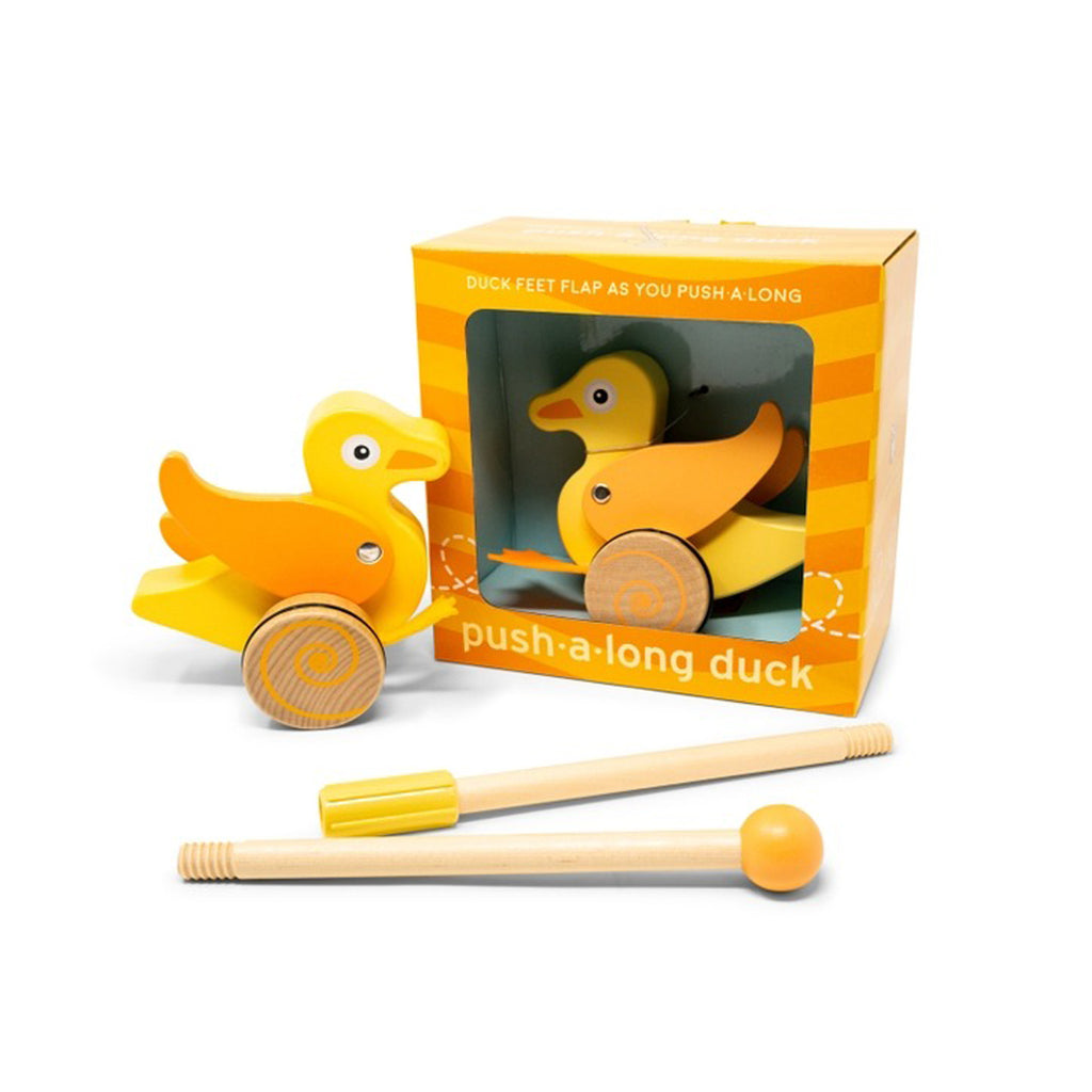 Duck Roll-Along Push Toy