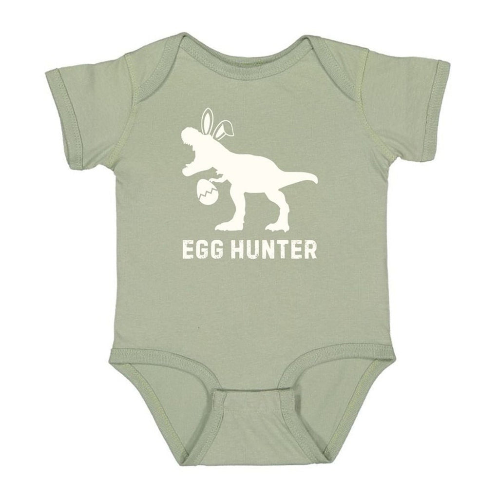 Egg Hunter Easter Short Sleeve Bodysuit