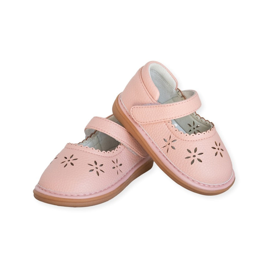 Ellie Pink Shoe-SHOES-Wee Squeak-Joannas Cuties