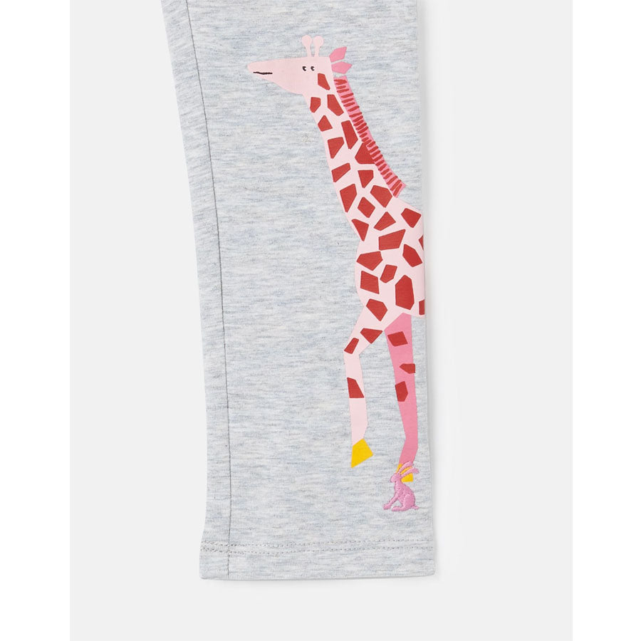 Emilia Luxe Artwork Leggings - Giraffe-BOTTOMS-Joules-Joannas Cuties