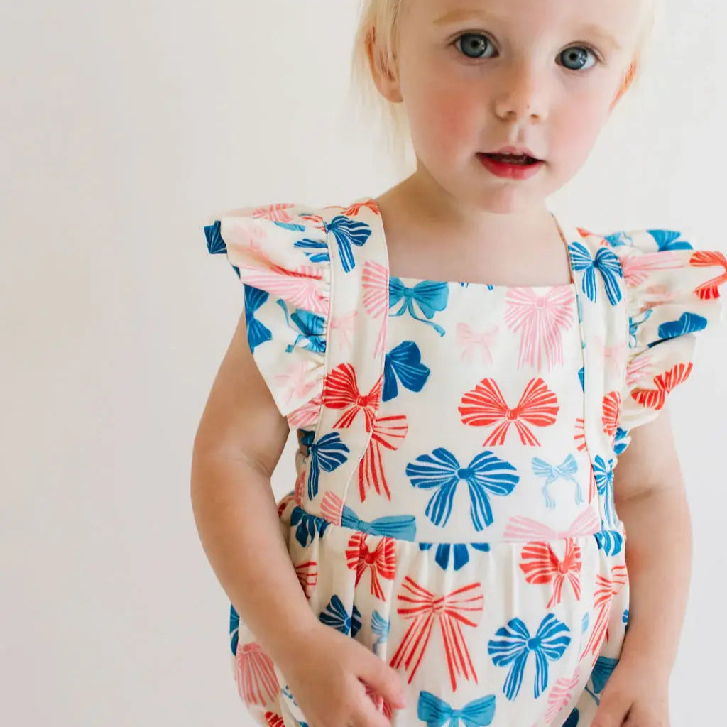 Emmy Bubble in Patriotic Bows