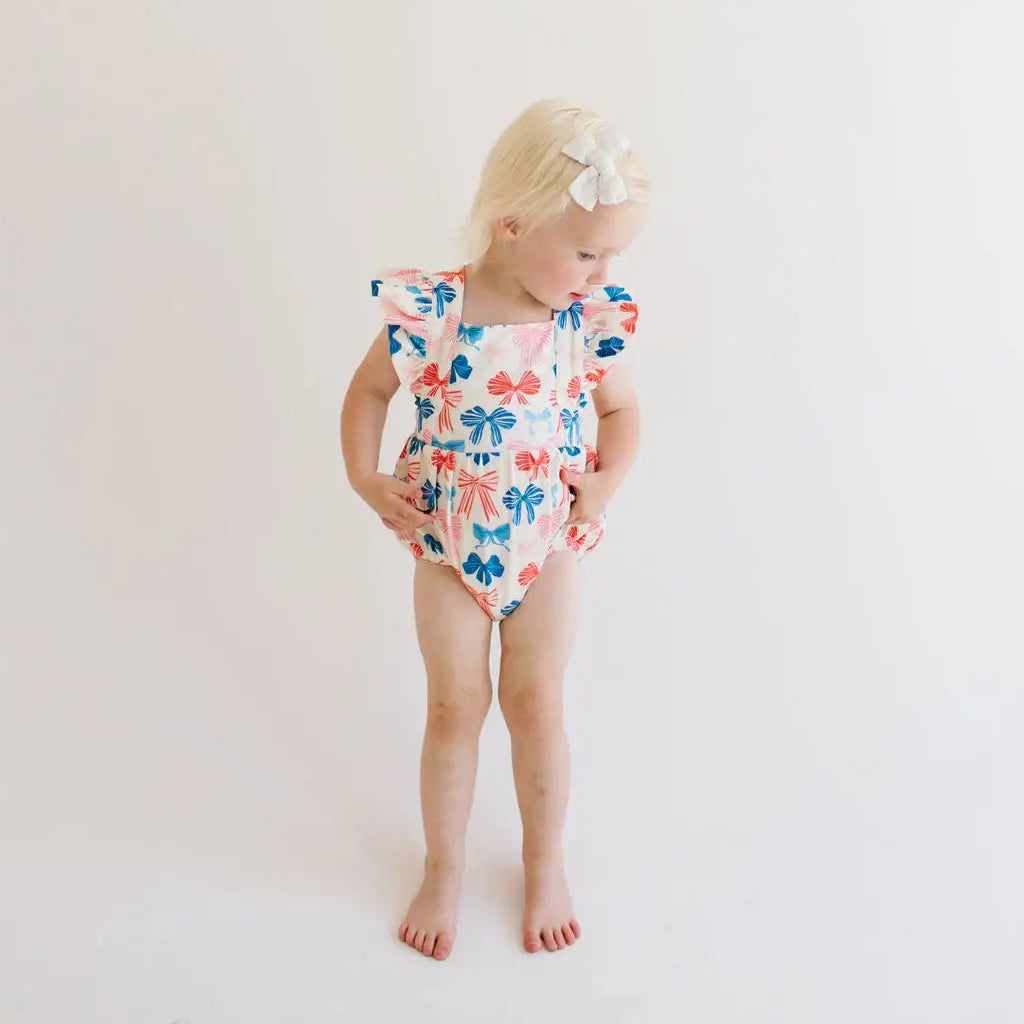 Emmy Bubble in Patriotic Bows