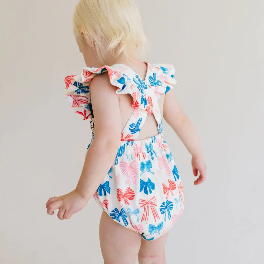 Emmy Bubble in Patriotic Bows