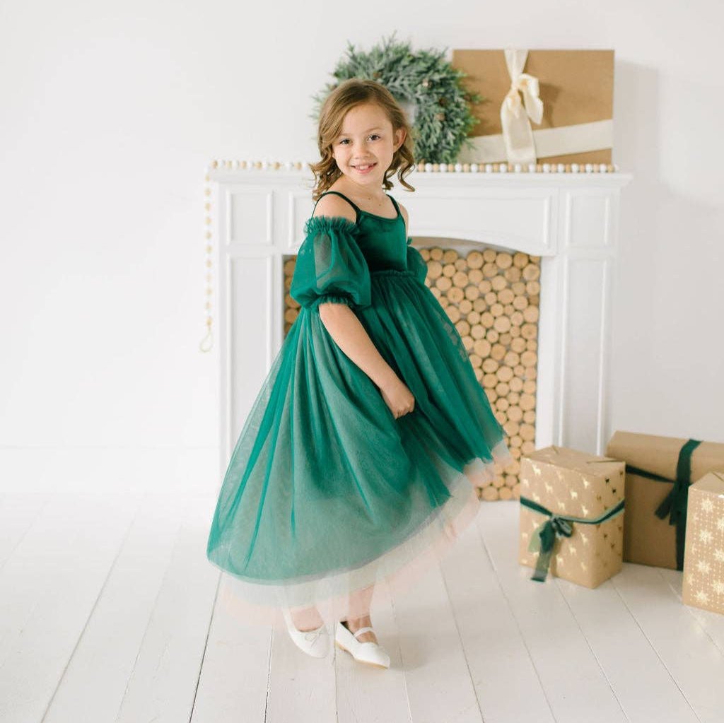 Everly Dress in Wintergreen Preorder