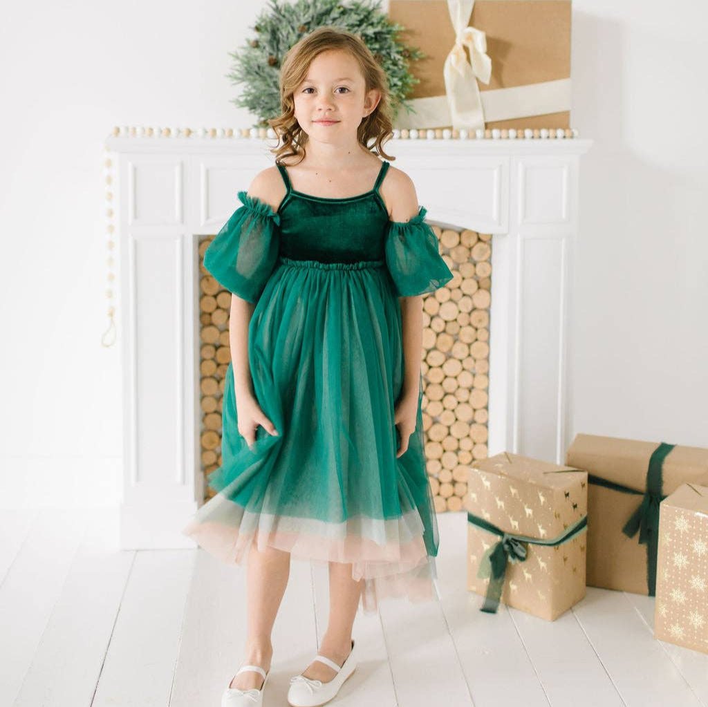 Everly Dress in Wintergreen Preorder