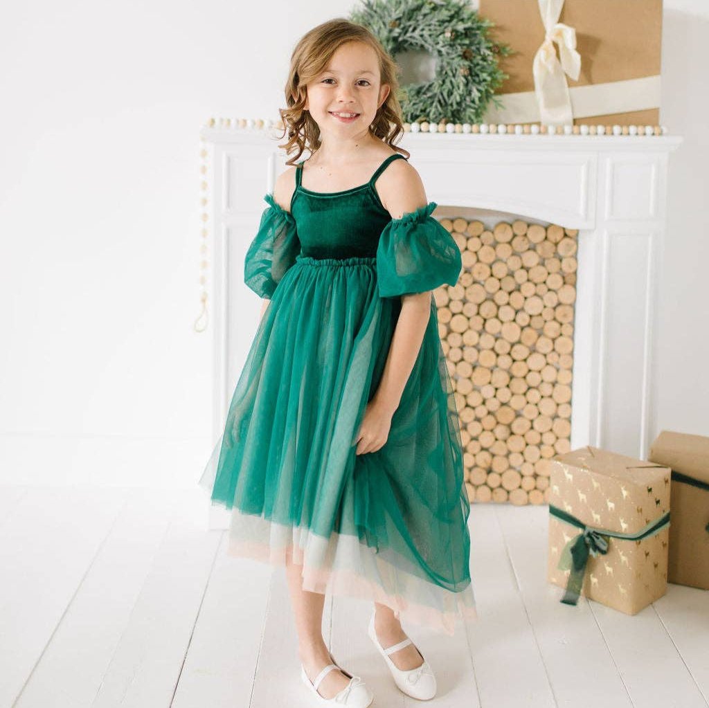 Everly Dress in Wintergreen Preorder