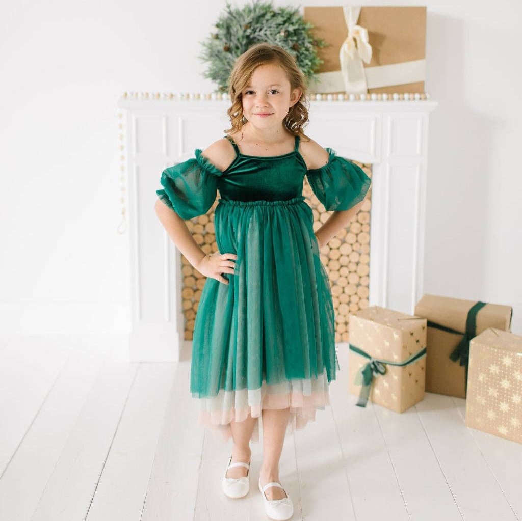 Everly Dress in Wintergreen Preorder