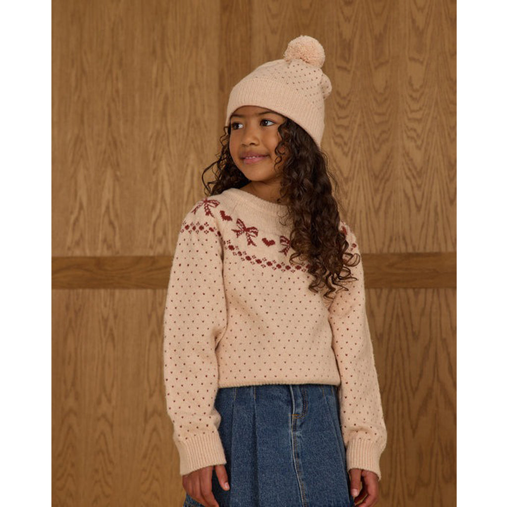 Fair Isle Sweater - Bows